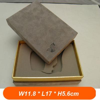 China Anti Static Custom Foam sponge tray paper box cardboard packaging box for sale