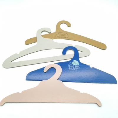 China Recycled Biodegradable Eco-friendly Paper Hangers coat paper hanger for sale