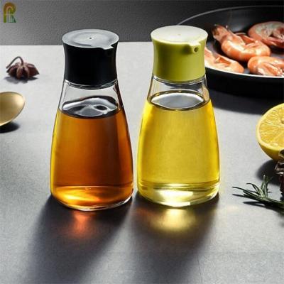 China Olive Oil Packaging 5oz 150ml Barbecue Cooking Olive Oil Vinegar Soy Glass Bottle Sesame Oil Sauce Bottle With Plastic Cap for sale