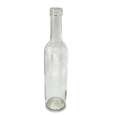 China Still wine china supplier punt bottom glass bottle 500ml icewine glass bottle with cork top for still wine for sale