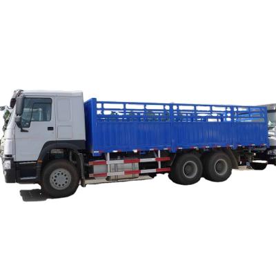 China HOWO Fresh Food Used 6x4 Barrier Stake Cargo Truck For Sale for sale