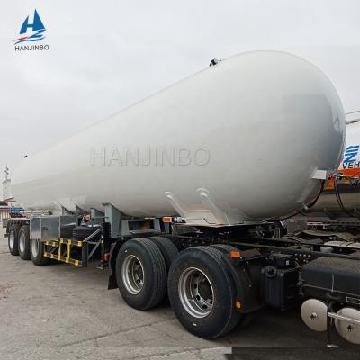 China Truck Trailer 3 Axle LPG Gas Tanker Semi Trailer for sale