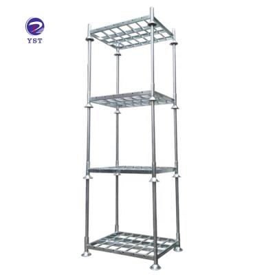 China Corrosion Protection Metal Storage Heavy Duty Steel CE Certificate Selective Stacking Pallet Rack for sale