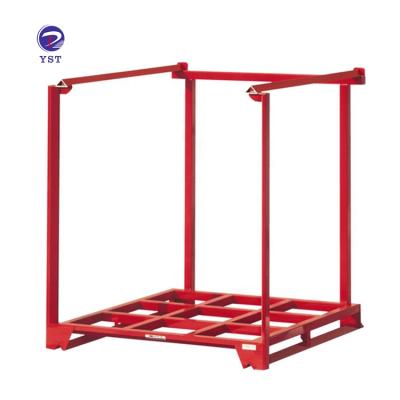 China Corrosion Protection Powder Coating Warehouse Metal Storage Portable Detachable Stacking Steel Nestainer for sale