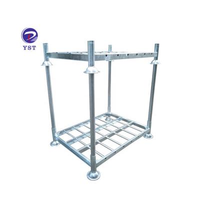 China Heavy Duty Industrial Warehouse Storage System Corrosion Protection Stackable Steel Warehouse Racks for sale