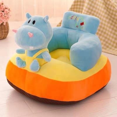 China Factory direct sales plush baby learning lazy plush toy chair cartoon small sofa piqué wholesale price for sale