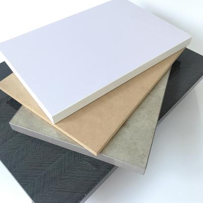 China Best Quality Modern Melamine Factory Made MDF Wood Sheet 12mm 15mm 16mm 18mm For Furniture for sale