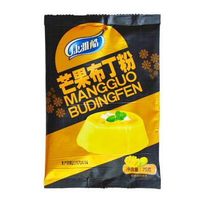 China Lemon Vegan Mango Pudding With Jelly HALAL 100g*100bags for sale