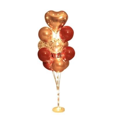 China Activity Decoration Party Balloons Stand Up Kit Table Decorations 1 Set Happy Birthday Balloons Christmas Wedding Graduation Centerpieces for sale