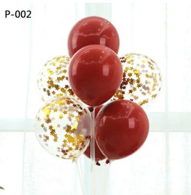 China Activity Decoration Party Balloons Stand Up Kit Table Decorations 1 Set 7 Pcs Happy Birthday Balloons 7 For Christmas Wedding Graduation Centerpieces for sale