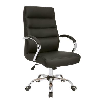 China PU (Height) Adjustable Listing Top Swivel Sponsor Executive Luxury Leather Chair for sale