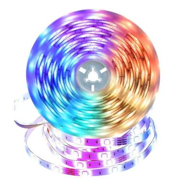 China LANDSCAPE Tuya smart wifi controller usb wireless makers plug in 5050 rgb waterproof 16.4ft led strip lights 1m 5m 50ft for sale