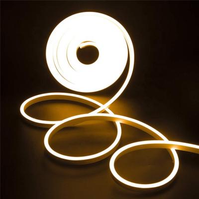 China IP67 silicone neon tube DC24v 10x10mm outdoor outdoor waterproof bar bathroom atmosphere lighting neon lamp led for sale