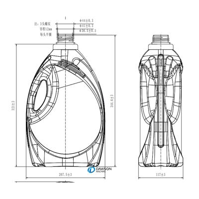 China Shampoo Plastic Bottles Blow Molding Mold Machine Aluminium Laundry Detergent for sale