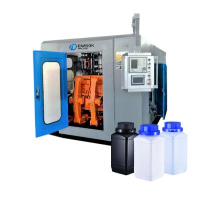 China Eenstation Extrusie Blaasgietmachine Plastic Chemical Flask Gietmachine Te koop