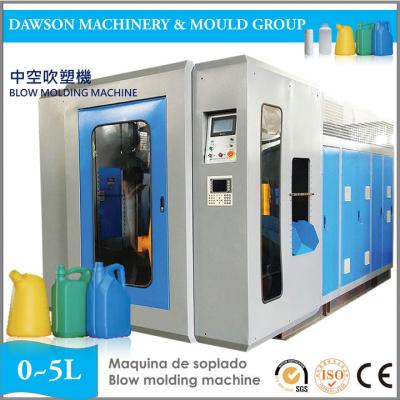 China Precio de la máquina del moldeo por insuflación de aire comprimido de la protuberancia de Jerry Can Water Bottle Making del barril de aceite del HDPE Auto-que desbarba 2L 5L en venta