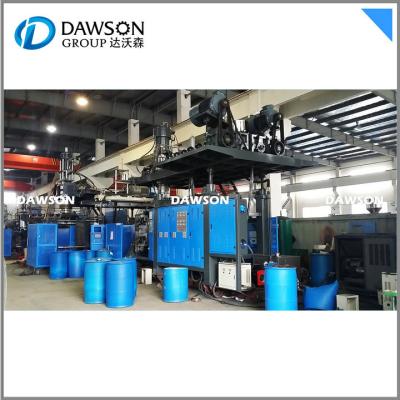 China Moog Parison Control Blow Moulding Machine for 100L 150L 200L 210L Chemical Drums Double Ring Toggle Type Drum Machine for sale