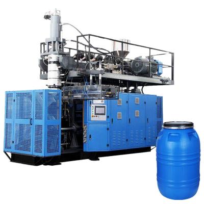 China 120l 220l Open Top Barrel Drum Blow Molding Making Machine 55 Gallon Plastic Accumulator Type Blow Molding Machine for sale