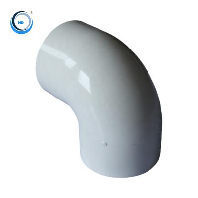 China Pipeline Welcome Wholesales Promotion Customized Drainage Water PVC Pipe Fitting Elbow for sale