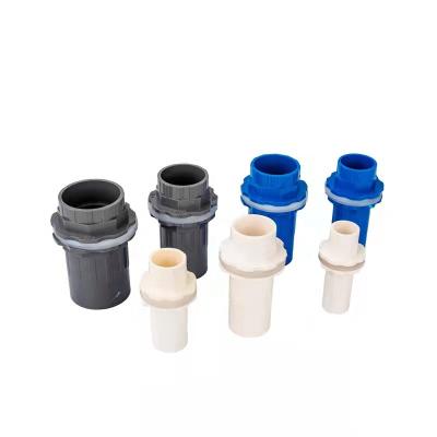 China High Quality Plastic Water Straight Tank Aquarium PVC Hose Fitting Connector For Fish Tank for sale