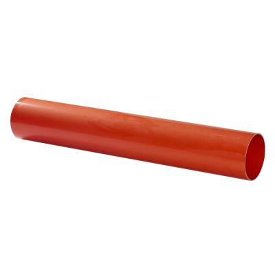 China Electric Power Communication Supplier PVC Orange Plastic Tubes Grade Insulating Tubes CPVC Pipe Fitting for sale