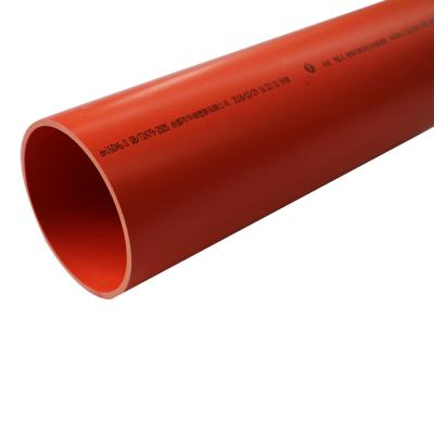 China Durable Plastic Cpvc Pipe Fitting Electriacal Conduit Communication PVC Pipe Price List for sale