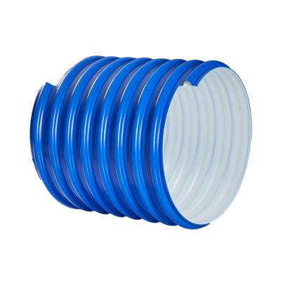 China Non-Toxic HDPE Pipe Enemy Single Wall Corrugated Plastic Pipeline for sale