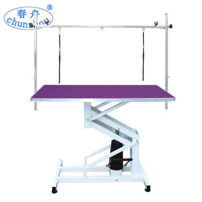 China N-201 Pet Dog Dog Grooming Table Durable Heavy Duty Pet Grooming Table Hydraulic Lifting for sale