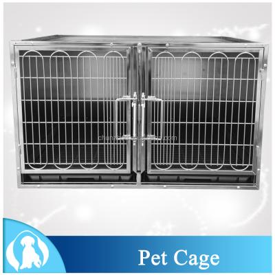 China 2018 viable wholesale large dog cage PC-101 of stainless steel for sale