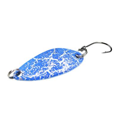 China Wholesale Eco-friendly Artificial Corrosion-Resist Colorful Metal Casting For Spinning Fishing Tackle Lure Bait Set Metal Spinner Outdoor Lure for sale