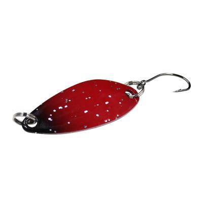 China Eco-friendly Professional Artificial Multi Color Metal Baitcasting Spoon Outdoor Fishing Tackle Lure Bait Set for sale