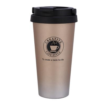 China Goofit Factory Wholesale PORTABLE Double Wall Vacuum Insulated Stainless Steel Curve Tumbler Cups In Bulk With Lid for sale