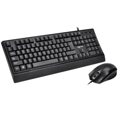 China Waterproof Wq9508 Wired Usb Keyboard And Mouse Set Laptop Desktop Home Office for sale