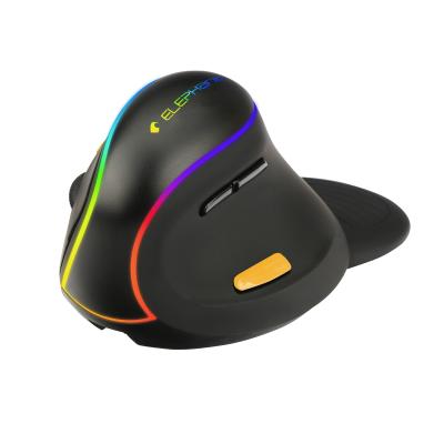 China Dragon War New Design 2.4Ghz RGB Wireless Rechargeable Vertical Ergonomic Gaming Mouse 115*83*84 mm for sale