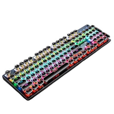 China 104 Keys Mechanical Keyboard K660 RGB Backlit Real Gaming Multimedia Keys Mechanical Keyboard for sale