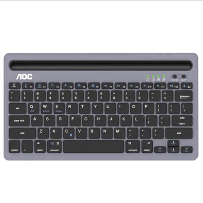 China Office Home Casual Aoc Kb701 Portable Mini Gaming Wireless Mute Wireless Keyboard Ultra-thin Mini Keyboard for sale