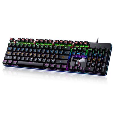 China Spill Heavy Duty Customized 104 Keyboard Set Wired Mechanical Keyboards For Office Workers for sale