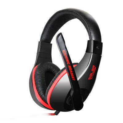 China Multifunctional Earphone Salar Kx 102 Computer Headset Notebook Gaming Wired Headset With Microphone for sale