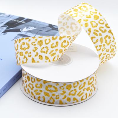 China Gift Viable Ribbon OEM Factory Price Custom Sizes Artwork Printed Grosgrain Ribbons For Wedding Decoration for sale