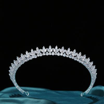 China Alloy bridal crown tiara wedding good quality bridal crown wedding wholesale tiara crown for sale