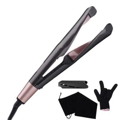 China Automatic Twist Curling Hair Curling Straightening Iron Dry Hair Styler Air Straightener Wet Hair Curler For Women for sale