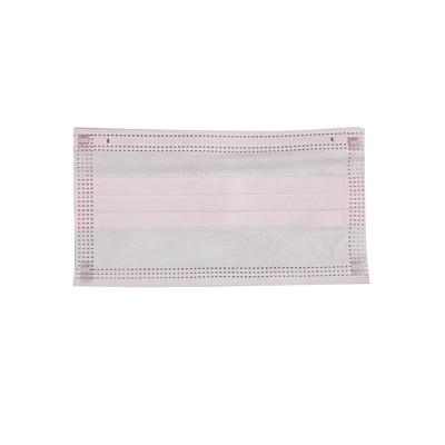 China Factory Wholesale Eco - Friendly 3 Ply Pink Personal Care Medical Disposable Face Mask for sale