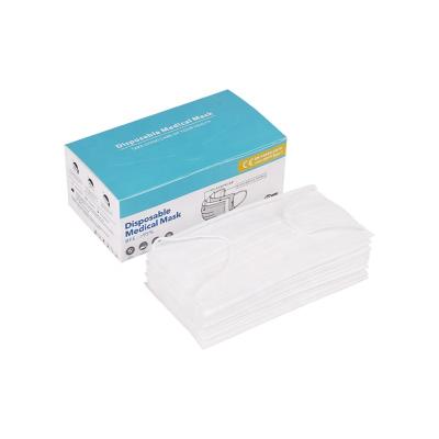 China Wholesale Professional 3 Ply Non Woven Eco-Friendly Disposable Medical Face Masks for sale