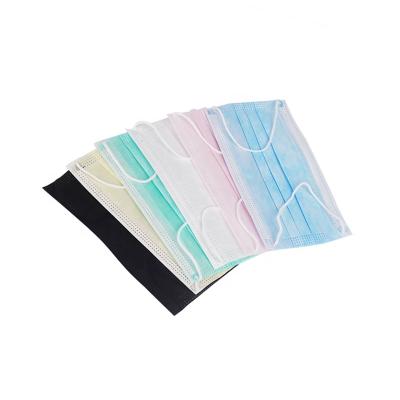 China Environmentally Friendly Disposable Surgical Nonwoven Protective Layer Ultrasonic Welding All Adult Face Masks for sale