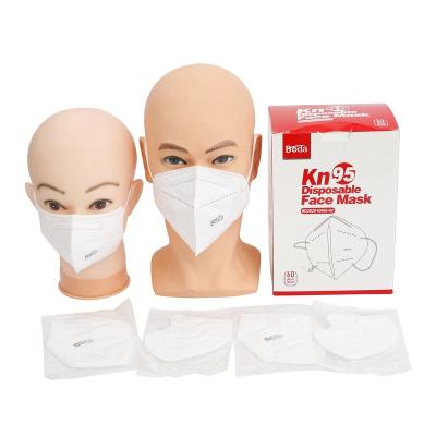 China Earloop KN95 Mask FFP2 CE Approved Disposable Filter Respirator Dust Mask Kids KN95 Face Mask Adult Children kn95 for sale