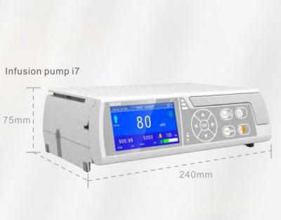 China PE Multiple Channel Price Infusion Syringe Pumps Workstation Hospital Infusion Pump I7 for sale