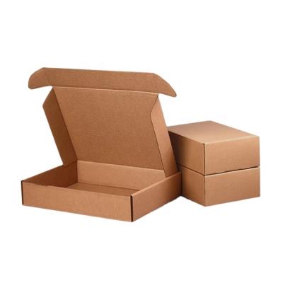 China Recyclable Custom Logo Printed Portable Folding Corrugated White Mailer Box Export Standard for sale