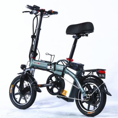 China Good Selling Aluminum Alloy Folding 12 Inch Electric Road Bike Electric Bike for sale