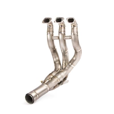 China Titanium Motorcycle Exhaust Pipe Header Titanium Stainless Steel / For Agusta MV System 800 for sale