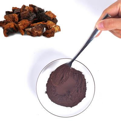 China Rectum Best selling 100% water-soluble Chaga mushroom extract powder for sale